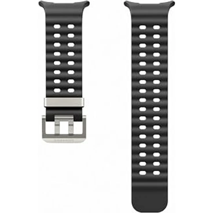 Samsung Marine Armband ET-SNL70 für die Galaxy Watch Ultra | Sport Armband, Original Zubehör, elastisch, langlebig, guter Sitz, wasserbeständig, Dark Gray – Bild 1