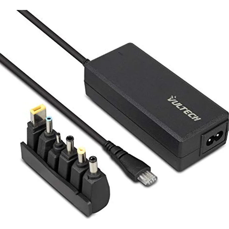 Vultech Universal-Netzteil AU-70 W, automatischer Spannungsregler, max. 2,92 A, 15-24V DC, Überlastungsschutz, Status-LED
