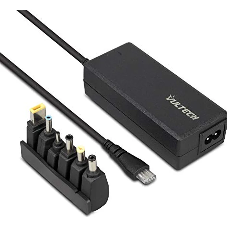 Vultech Universal-Netzteil AU-70 W, automatischer Spannungsregler, max. 2,92 A, 15-24V DC, Überlastungsschutz, Status-LED – Bild 1