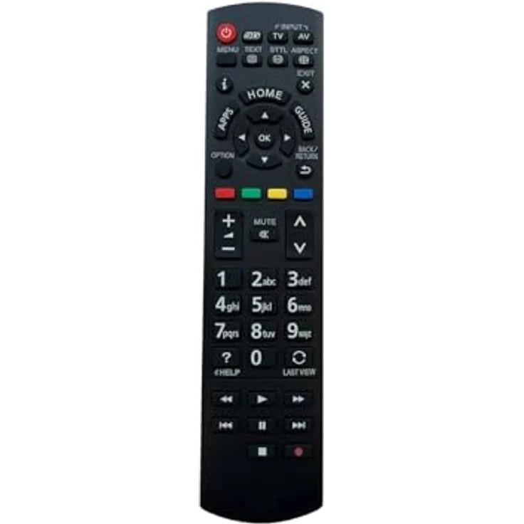 azurano N2QAYB000829 Fernbedienung für PANASONIC N2QAYB000829, N2QAYB000928, Ersatz-Fernbedienung in schwarz – Bild 2