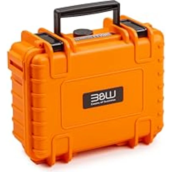 B&W International Transportkoffer Outdoor Typ 500 Orange - Wasserdicht nach IP67 Zertifizierung, staubdicht, bruchsicher und unverwüstlich – Bild 2