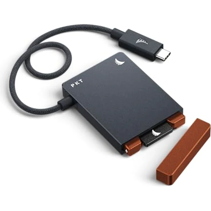 Angelbird CFexpress A Card Reader PKT, USB-C 3.2 Gen 2x2 Kartenlesegerät mit Solid ConnectTM und LED-Schreibschutzschalter – Bild 3