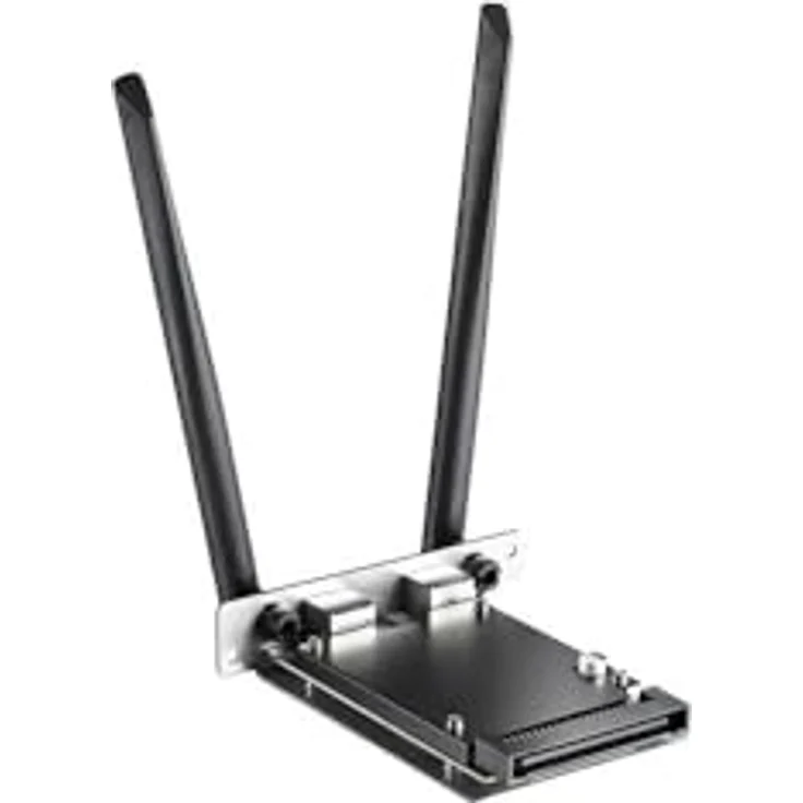 Optoma AZ832-HN, WiFi/Bluetooth-Kombi-Adapter mit Wi-Fi 6 und integriertem Ethernet-Switch, schwarz – Bild 2