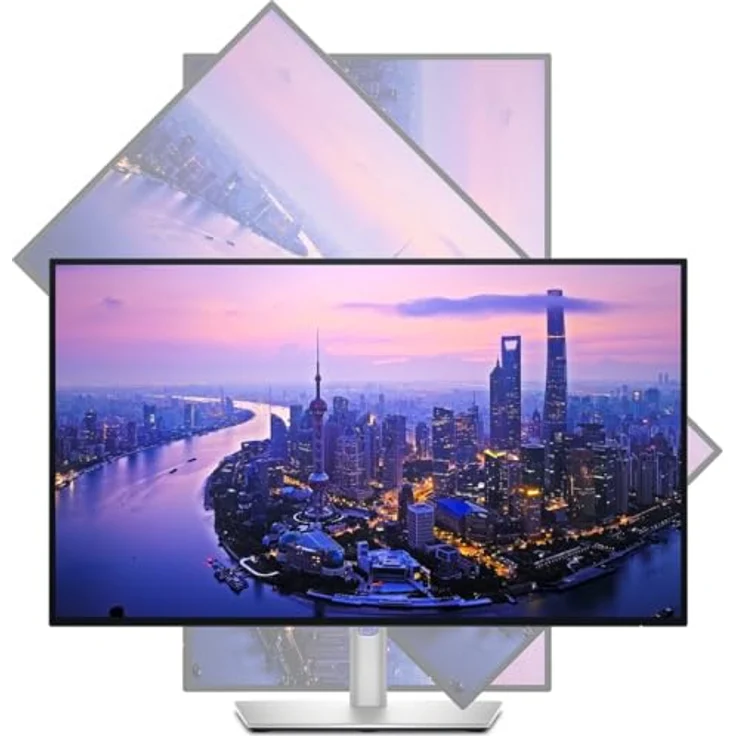 Dell UltraSharp U2725QE, 27" 4K Thunderbolt-Hub-Monitor mit 120 Hz Bildwiederholfrequenz und IPS Black Technologie – Bild 6