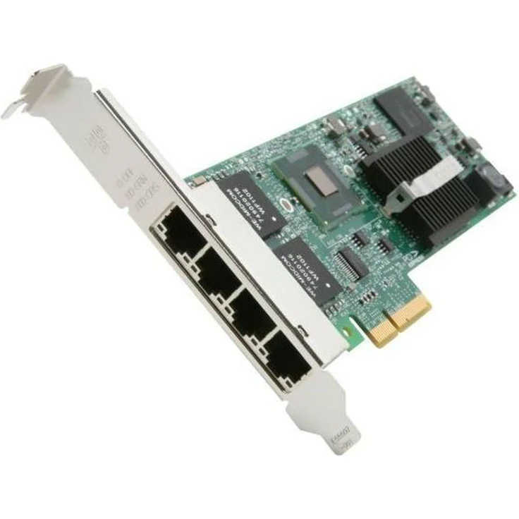 Fujitsu Ethernet Controller Intel I350-T4, 4x1 Gbit PCIe x4, Mini PCI Express, Netzwerkadapter mit Virtualisierungssupport
