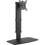 myWall HL 55 L Monitor Ständer Tischständer Halterung für Bildschirme 17 Zoll - 32 Zoll (43 - 81 cm), bis 8 kg, Höheneinstellung in 10 Stufen, schwenkbar, neigbar, VESA: 75 / 100, schwarz