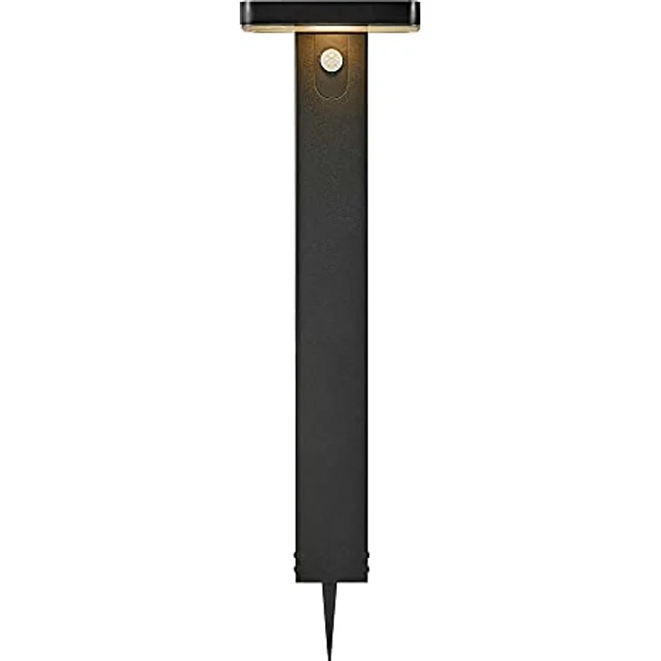 Nordlux 2118178003 Rica Square LED-Gartenleuchte 5W Warmweiß Schwarz – Bild 4