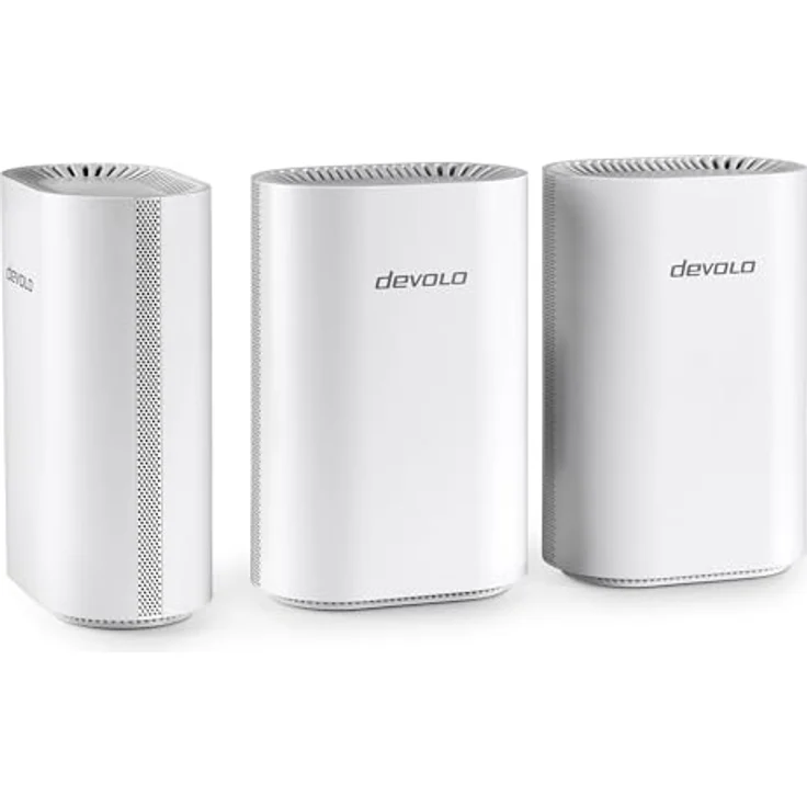Devolo WiFi 7 Mesh BE6500 3-Pack, Highspeed WLAN-System, bis zu 6.500 Mbit/s, 2,5 Gbit/s-LAN-Anschluss, weiß – Bild 1
