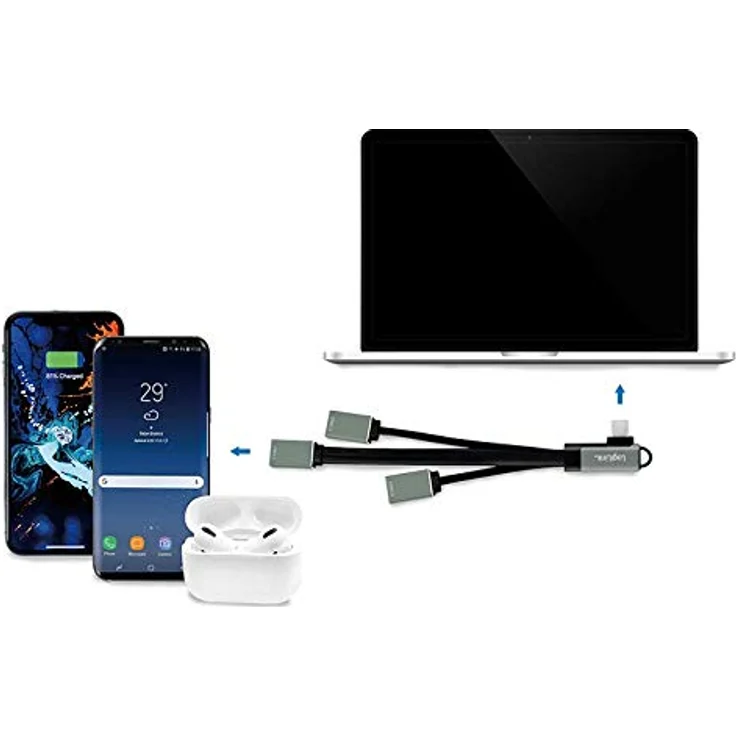 LogiLink UA0361 - USB-C™ (USB 3.1 Gen1 bis 5Gbps) Hub mit 90° gewinkeltem Stecker auf 2X USB 2.0 (Typ A Buchse) + 1x USB 3.0 (Typ A Buchse) - Preisvergleich – Bild 5