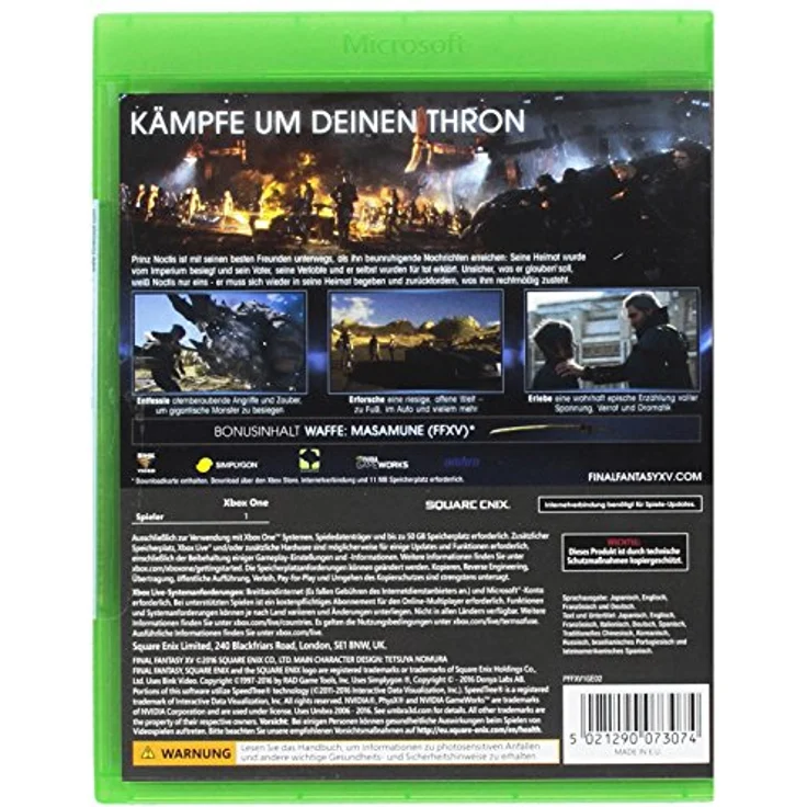 Final Fantasy XV (Day One Edition) (Xbox One) - Preisvergleich – Bild 2