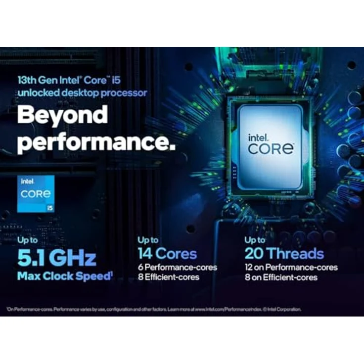 Intel S1700 Core i5 13600 KF Tray GEN13 – Bild 3