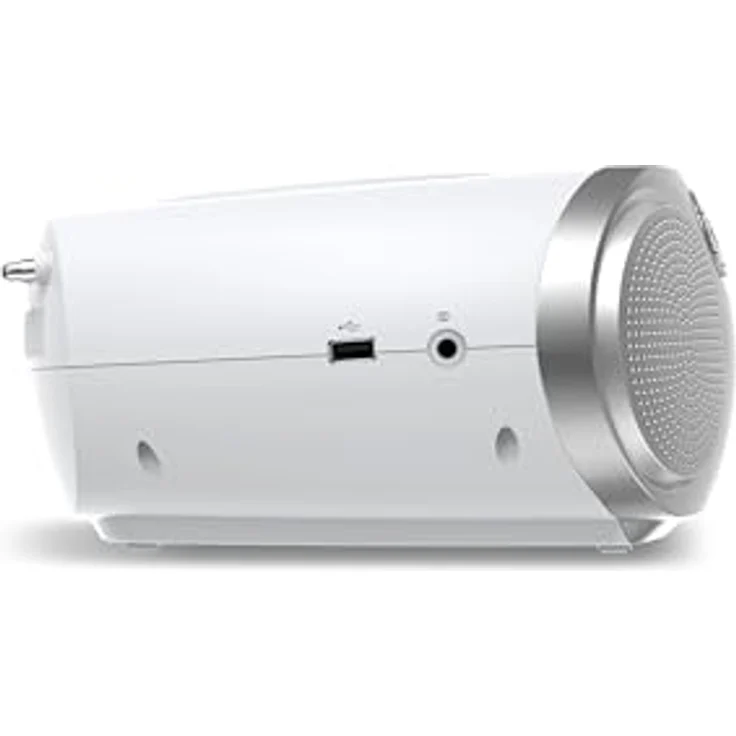 Philips Tragbare CD-Soundmaschine TAZ2000, DAB+/UKW-Radio, Bluetooth 6.0, Kassettenspieler, USB-Wiedergabe, Dynamische Bassverstärkung, Stereolautsprecher, Netz-/Batterieversorgung – Bild 3
