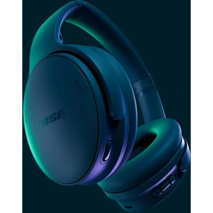 Bose QuietComfort 45, Kabellose Over-Ear-Kopfhörer mit Mikrofon und Noise-Cancelling, bis 24h Akkulaufzeit, Twilight Blue – Bild 2