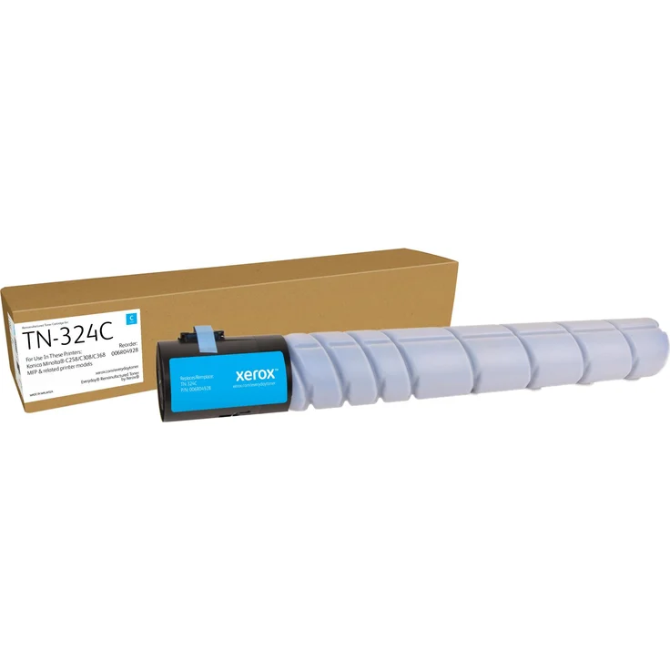 Xerox Everyday Remanufactured Toner, Cyan, hohe Druckleistung bis zu 26.000 Seiten, kompatibel mit Konica Minolta Druckern – Bild 1