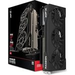 XFX Swift AMD Radeon RX 9070 OC, 16 GB GDDR6 Grafikkarte mit 3x 90mm Lüftern und bis zu 2700 MHz Taktrate