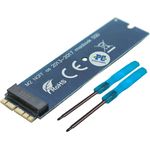 M.2 nVME SSD Adapter Card Upgrade Kits, kompatibel mit MacBook Air (2013–2017 Jahr) und MacBook Pro (Ende 2013–2015 Jahr,Nicht geeignet Anfang 2013 Jahr), iMac