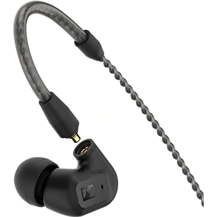 Sennheiser IE 200 kabelgebundene Audiophile Stereo Kopfhörer - In-Ear Earbuds mit Kabel - mit klarem, überlegenem Hi-Fi Sound, lebensechter Intonation und beeindruckendem Bass - Schwarz – Bild 2