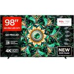 TCL 98Q7C 98 Zoll QD-Mini LED Fernseher, 4K HDR Premium 3000, Smart TV mit Dolby Vision IQ & Atmos, HVA-Panel, Bang & Olufsen Audio, 144Hz Motion Clarity Pro, Game Master