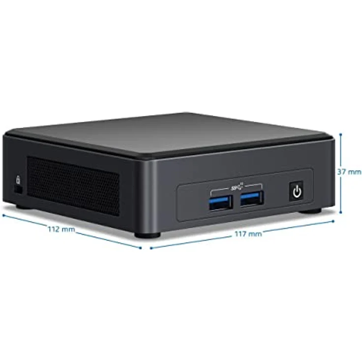 Intel Nuc 11 Pro Ucff Black I3-1115G4, BNUC11TNKI30001 - Desktop-PC mit Intel i3-Prozessor – Bild 3