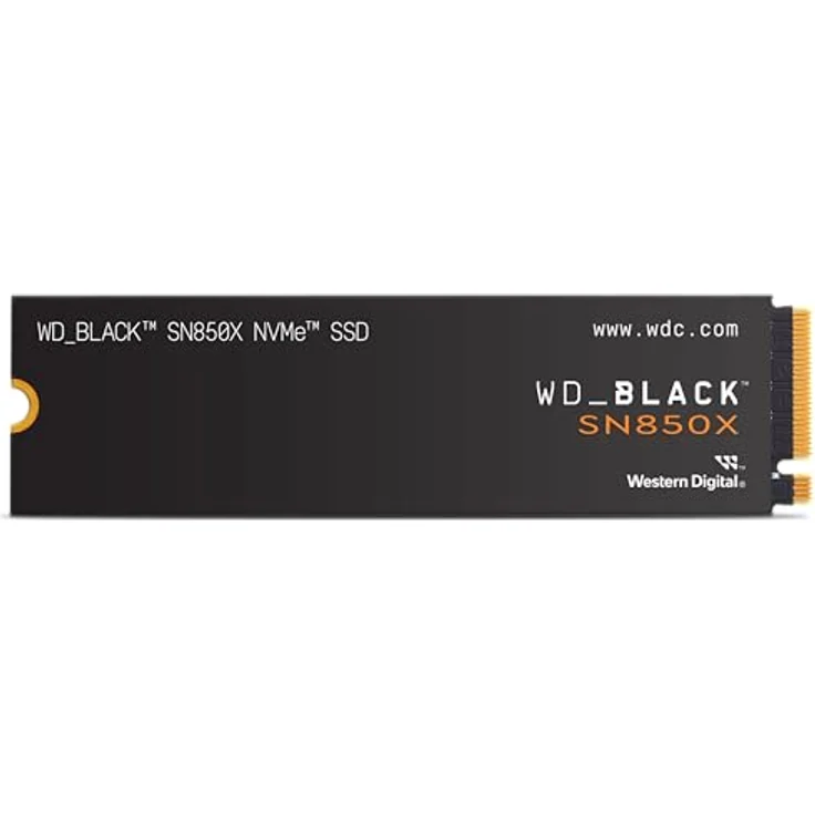 WD_BLACK SN850X WDS800T2X0E, 8 TB SSD M.2 2280 Card, Playstation 5 kompatibel, 7200 MB/s Lese-/Schreibgeschwindigkeit – Bild 1