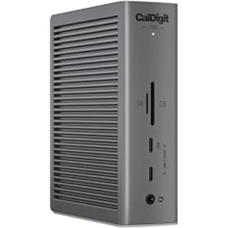 CalDigit TS5, Thunderbolt Station 5 mit 1m Thunderbolt 5 Kabel, hohe Anschlussvielfalt und schnelle Datenübertragung
