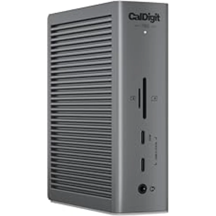 CalDigit TS5, Thunderbolt Station 5 mit 1m Thunderbolt 5 Kabel, hohe Anschlussvielfalt und schnelle Datenübertragung – Bild 1