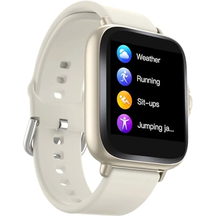 Denver SWC-156BEMK2, Beige Smartwatch, kleines, casual Design – Bild 3