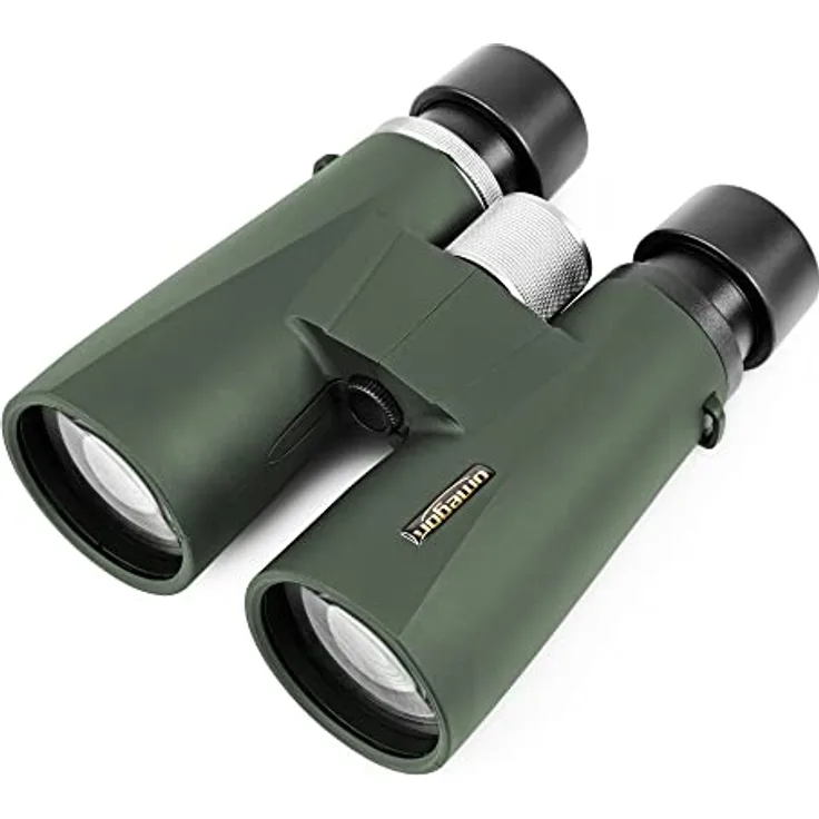 Omegon Fernglas Hunter 2.0 10x56, wasserdicht und beschlagfrei mit großem Sehfeld und BAK4-Prisma