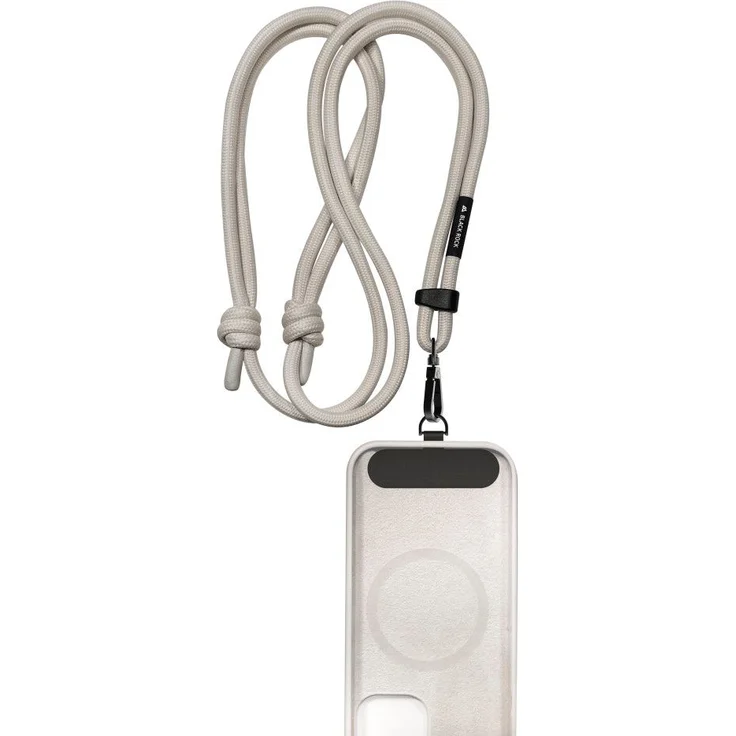 BlackRock Universal Lanyard Case Gurt, Altweiß, verstellbar 40-80 cm – Bild 1