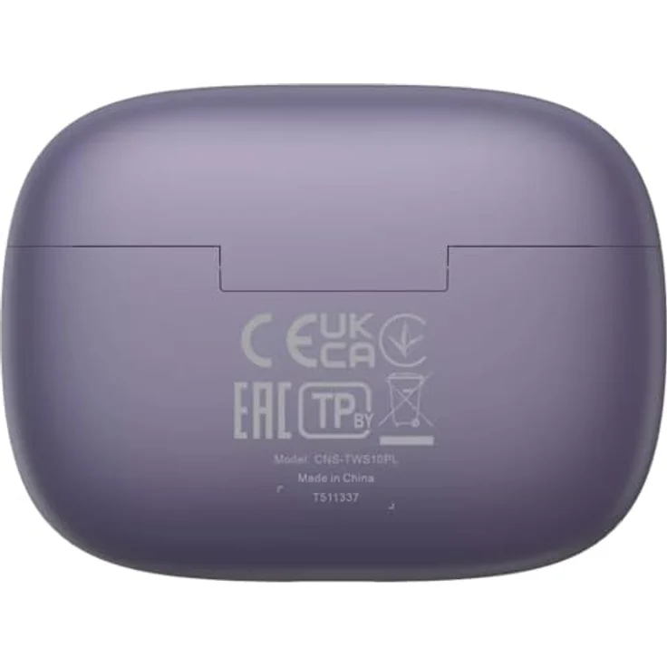 CANYON Bluetooth Headset TWS-10 lila, Energieeffizientes Bluetooth 5.3, Aktive Geräuschunterdrückung – Bild 2