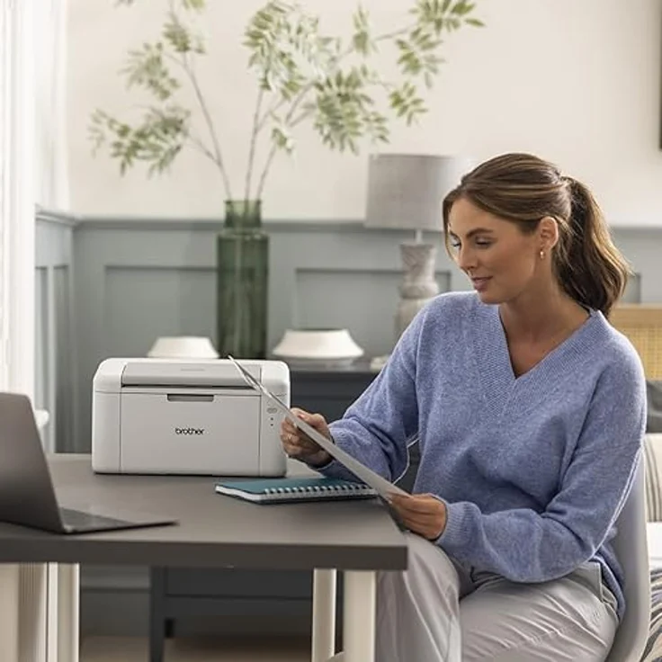 Brother HL-L1230W, Laserdrucker A4, Mono, Wi-Fi, USB, 20 Seiten/Min, 150 Blatt Papierzufuhr, inkl. Toner für 1.500 Seiten – Bild 4