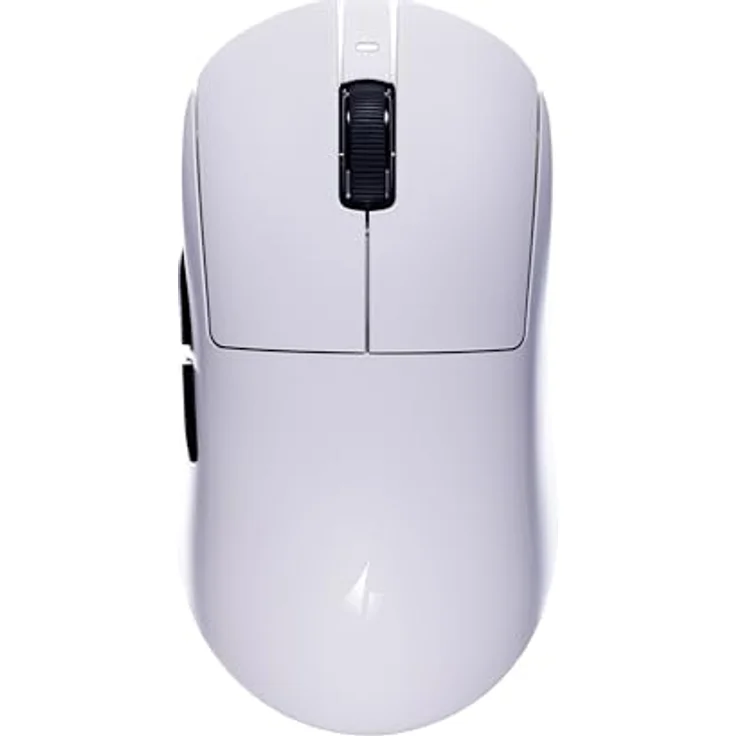 ATK A9 Air Gaming-Maus, kabellos mit PAW3950Ultra Sensor, 8K Hz Polling Rate, 47 g leicht, weiß – Bild 1