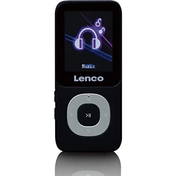 Lenco Xemio 659MIX MP3 Player - MP3/ MP4 Player - 1,8“ TFT LCD Bildschirm - E-Book Funktion - Sprachaufzeichnung - Video Funktion - Akku mit 300mAh - 4GB SD Karte (erweiterbar) - grau