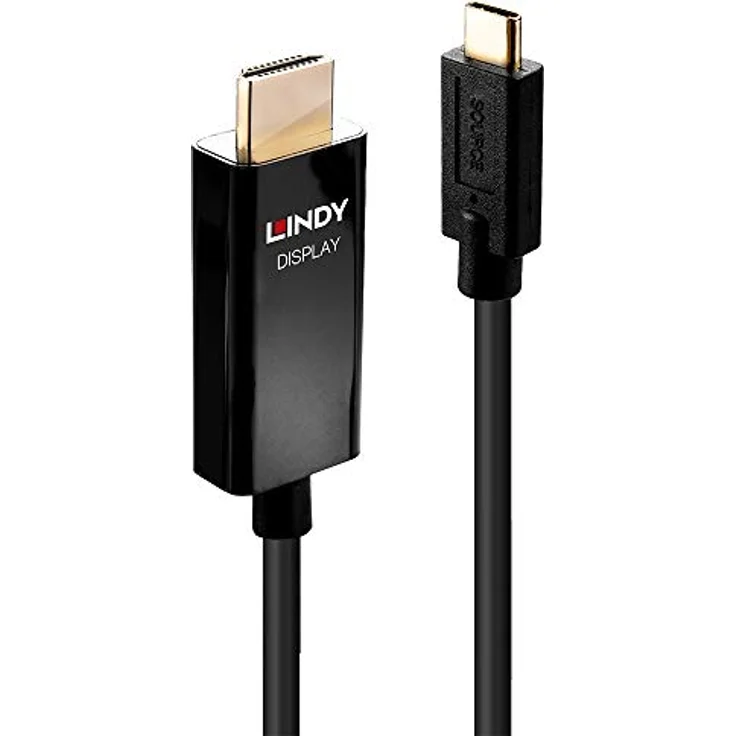 LINDY 43291 1m USB Typ C an HDMI 4K60 Adapterkabel mit HDR – Bild 1