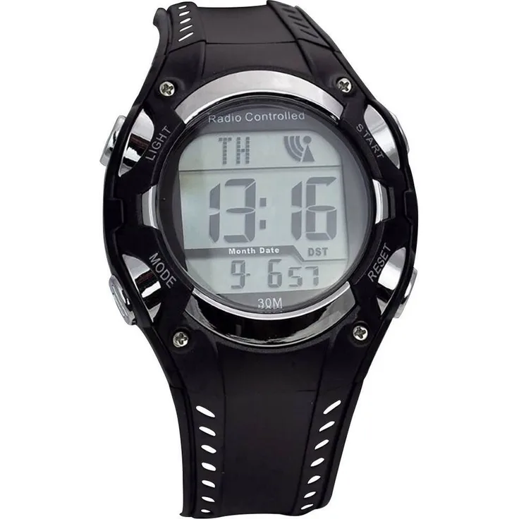 EUROTIME Funk-Armbanduhr, digital Watch