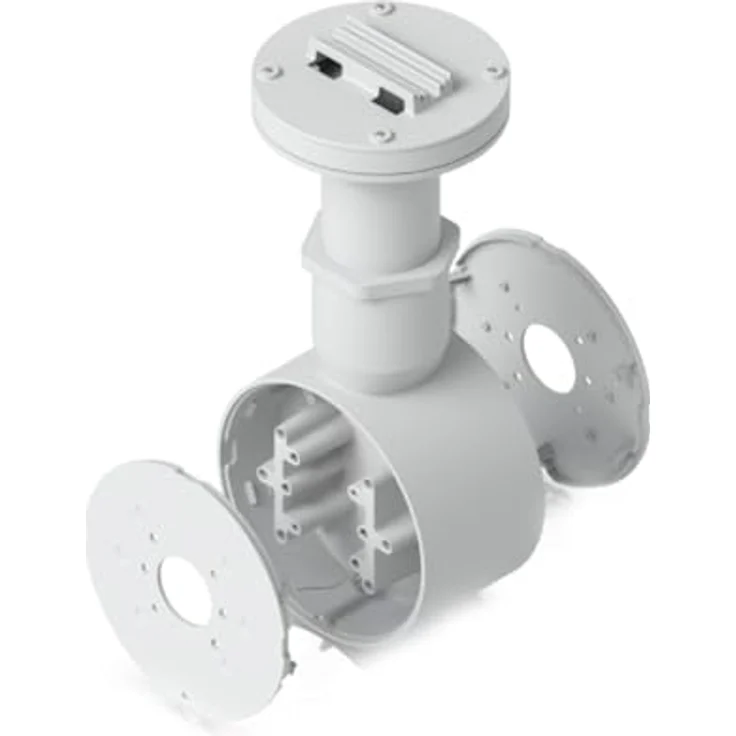 Ubiquiti Tamper-resistant Halterung für zwei UniFi Kameras, robuste Außenmontage in Weiß – Bild 3