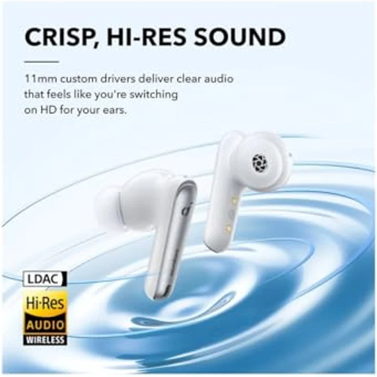 Anker Soundcore Liberty 4 NC (ANC, 10 h, Kabellos), Kopfhörer, Weiss – Bild 5