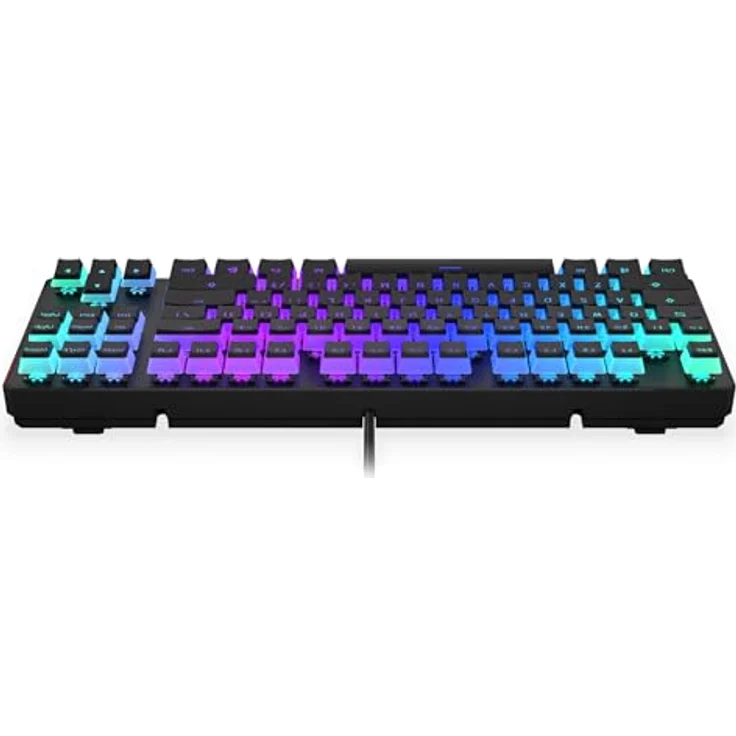 ENDORFY Thock TKL Pudding Red, Mechanische TKL-Tastatur mit konfigurierbarer RGB-Hintergrundbeleuchtung und langlebigen Kailh Red-Schaltern, EY5A006 – Bild 3