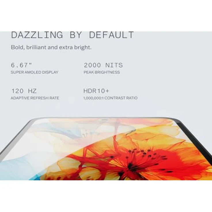 Nothing CMF Phone 1, 5G Smartphone mit 128 GB Speicher, 50 MP Dual Kamera, 16,9 cm (6.67 Zoll), Android 14, Dual Sim, WiFi 6, orange (Versandkostenfrei) – Bild 8