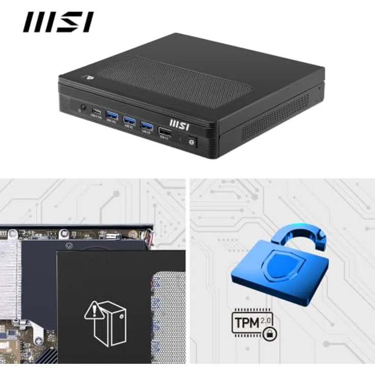 MSI PRO DP10 A14MG-018AT, Business-PC mit effizientem Prozessor und kompakter Bauweise – Bild 5