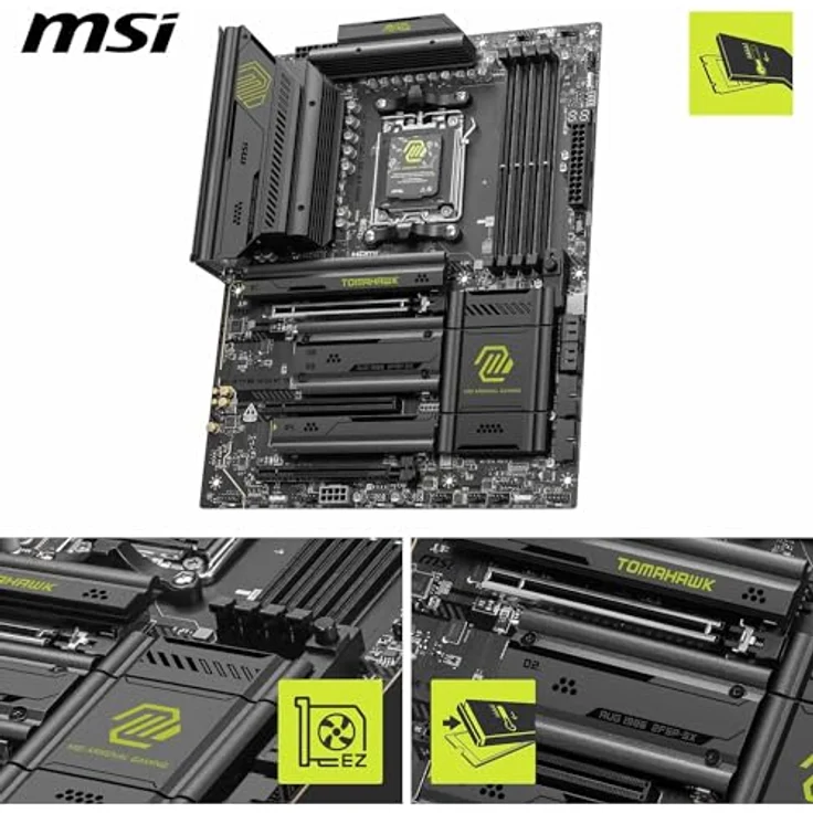 MSI MAG X870E Tomahawk WiFi, Mainboard mit schneller und effizienter Leistung – Bild 3