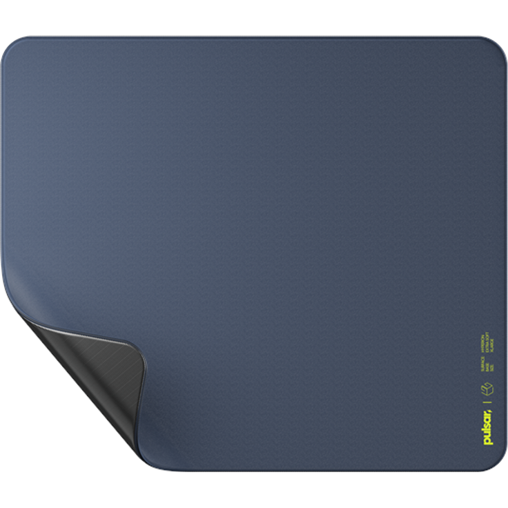 Pulsar x LGG Hyperion Mauspad, XL, X-Soft, schiefer, mit genähten Kanten und rutschhemmender Unterseite für präzise Kontrolle