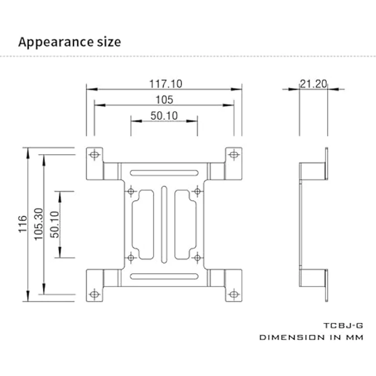 Barrow Ausgleichsbehälterhalterung 120mm - schwarz, zur Befestigung am Radiator-Lüfter – Bild 4
