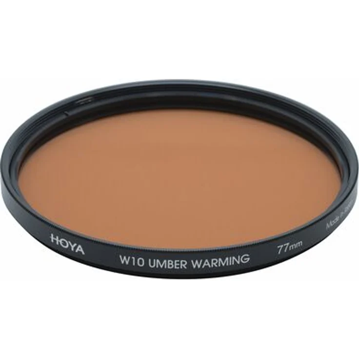 Hoya W10 UMBER WARMING 82mm, Farbkorrekturfilter zur Weißabgleichkorrektur, ideal für Porträtaufnahmen