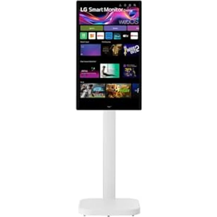 LG Smart Monitor Swing 32U889SA-W, 32 Zoll IPS Monitor mit 4K FHD (3840x2160), 5ms GtG, 60Hz, HDR 10, DCI-P3 95%, neigbar, höhenverstellbar – Bild 3