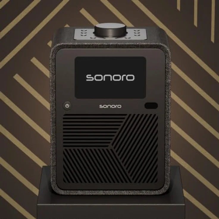 Sonoro ATRON Radio, anthrazit/schwarz, WEEE-Reg.-Nr. DE 58848591 – Bild 2