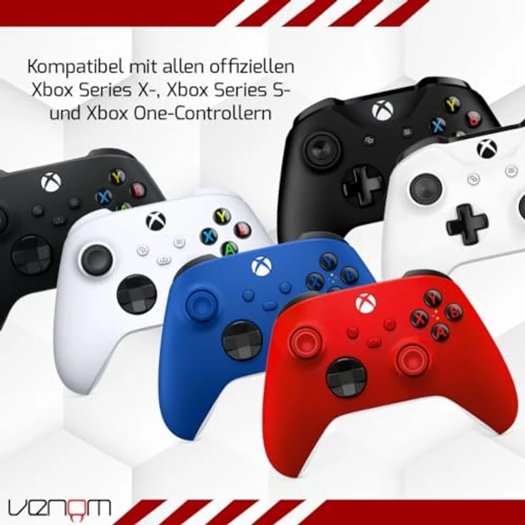 Venom Gaming Akku Doppelpack für Xbox One-Controller, weiß – Bild 5