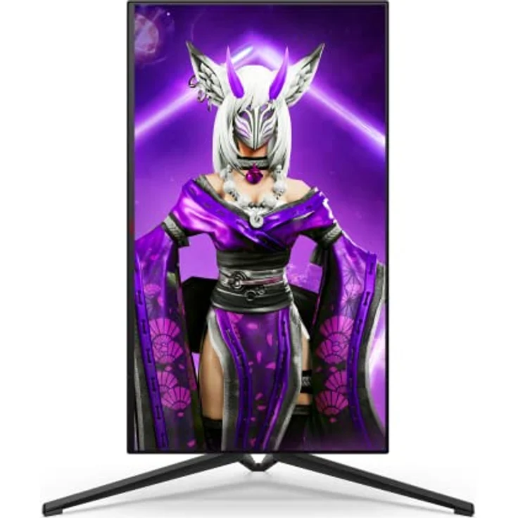 AOC Agon Pro AG274UXP - 27 Zoll UHD Gaming Monitor, 144 Hz, 1 ms, FreeSync, G-Sync Compatible, HDR600 (3840x2160, HDMI 2.1, DisplayPort, USB-C, USB Hub) schwarz – Bild 4