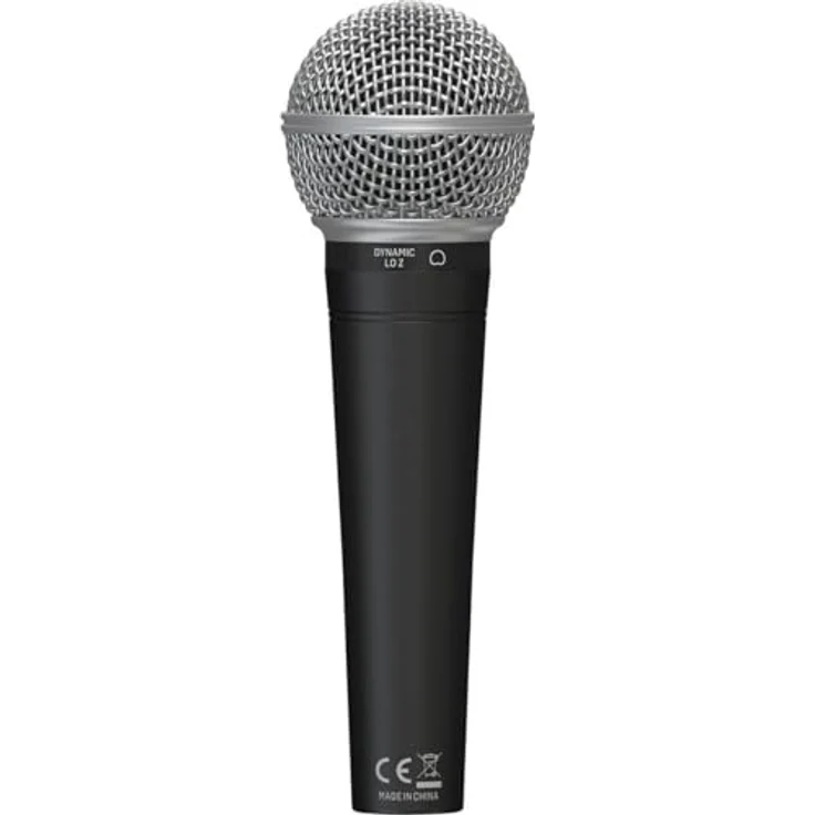 Behringer SL 84C, Dynamisches Gesangsmikrofon mit weichen Mittenfrequenzen und hohem Ausgangspegel, schwarz – Bild 4