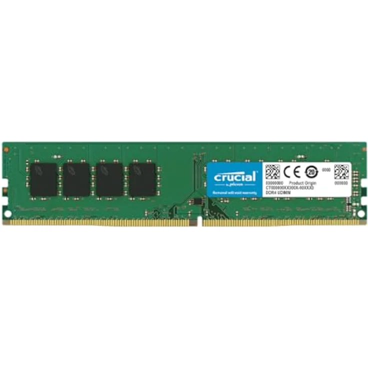 Crucial 16 GB DDR4-RAM P3200 BASIC (CB16GU3200), DIMM mit 3200 MHz, 1 x 16 GB Arbeitsspeicher – Bild 1
